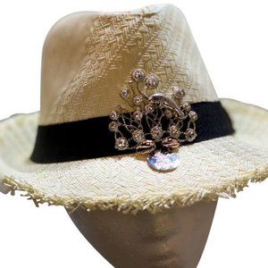 Handmade Mangrove Manatee Beach Fedora Sun Hat
